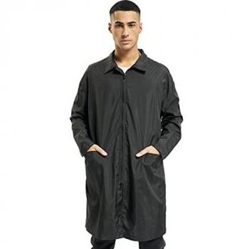 Urban Classics Men's Oversized Black Coat