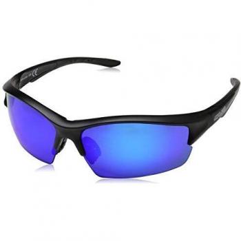 Salice 838 RW Black/Blue Men's Sunglasses with Transparent Lenses