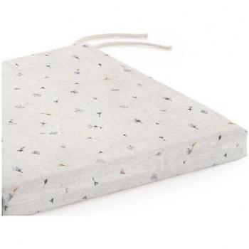 Cojín para Asiento Acolchado Impermeable y Resistente Al Agua - Fundas Estampadas - Lavable - BL Belum