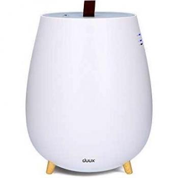 Duux Tag Humidificador ultrasónico para respirar aire limpio, Humidificador de aire para sentirte bien, Humidificador de casa, 2.5L habitaciones de hasta 30 m²