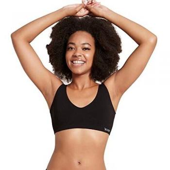 Top Deporte Negro de Bambú Shaper Crop - Talla S