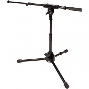Ultimate Support JamStands JS-MCTB50 Short Microphone Stand - Features: Adjustable height, tripod base for stability, lightweight design, durable construction, suitable for various microphone types