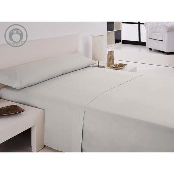 Juego de Sábanas Hosteline 100% Algodón Iris Blanco Cama de 105