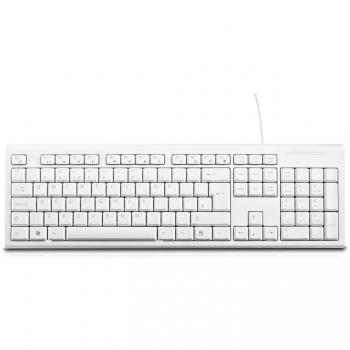 V7 KU100UKWHT USB QWERTY Inglés Color blanco - Teclado