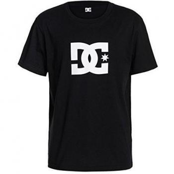 DC Shoes - Camiseta de Manga Corta para niño, Color Negro