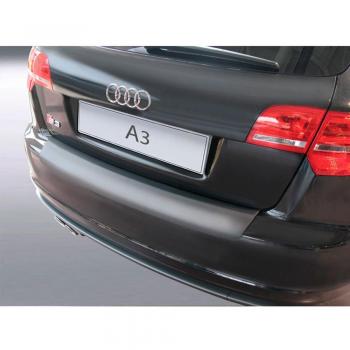 RGM RBP362 Protector del Parachoques Trasero ABS Compatible con Audi A3 8P Sportback 2008-2012 Negro