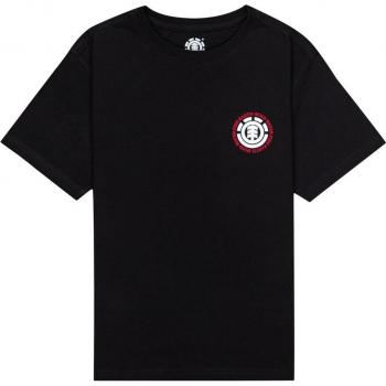 Camiseta de niños Element Seal BP manga corta negra infantil - S