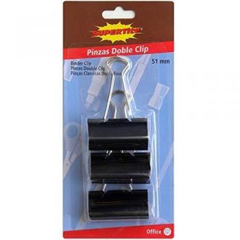 Supertite pack de 3pinzas 51mm