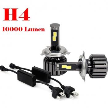 C 'Est blanco visión LED Faros H4 9003 HB2 120 W 10000LM coche - Kit de faros LED Hi/lo haz bombillas 6000 K