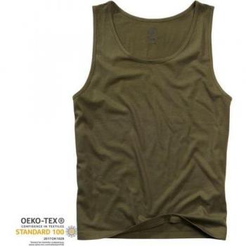 Top Tirante Ancho Brandit - Aceituna - Talla 5XL