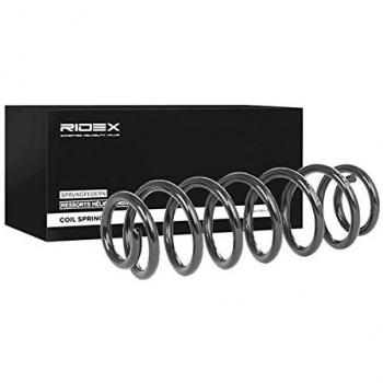 Muelle de suspensión RIDEX 188C0026 para eje trasero, compatible con Volkswagen Golf V (1K1), muelle helicoidal
