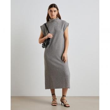 Easy Wear - Vestido midi lurex