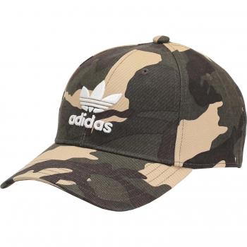 Gorra de béisbol unissex adidas Camo verde OSFL