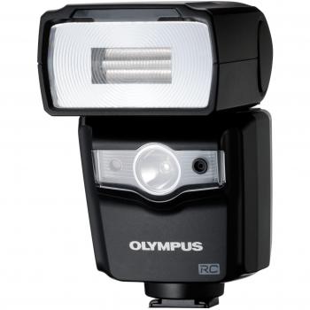 Olympus FL-600R - Flash para cámaras Pen y OM-D, Color Negro