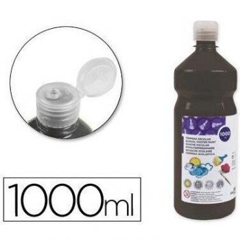 Liderpapel Tempera Liquida Escolar 1000 Ml Negro