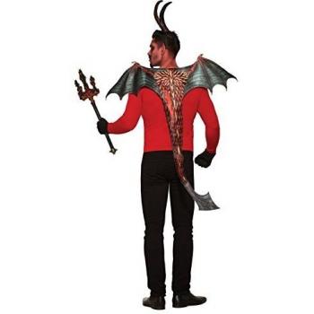 Forum Novelties Inc - Juego de alas y cola de demonio, Como se muestra, NS