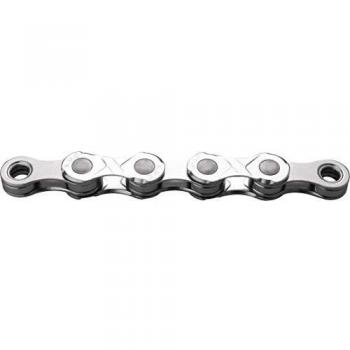 KMC Unisex's E10 Chain, Silver, 122 Link