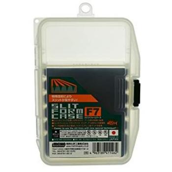 Caja de Forma Fenda Meiho F-7 (146 x 103 x 23 mm) Transparente