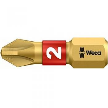 WERA Insert Bit - Carded Pack of 1 Phillips Tip Ph 2 25mm