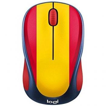 Logitech M238 Fan Colección - Ratón inalámbrico, diseño Bandera España