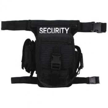 MFH Cartera de Cuello Hip Bag Security Bein Und Gürtelbefestigung, 30701A