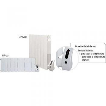 Emisor Térmico Bajo Ventana Ducasa 1425 W con Pantalla LCD Indicadora de Temperatura Blanco