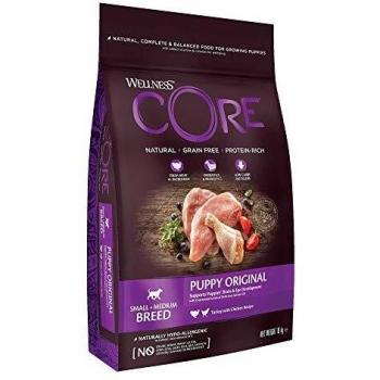 Alimento para perros Wellness CORE Puppy Original 10 kg con pavo y pollo para razas pequeñas y medianas