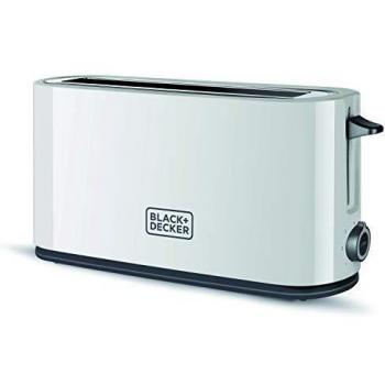 Tostadora Black+Decker BXTO1001E con 7 niveles de tostado y bandeja recogemigas