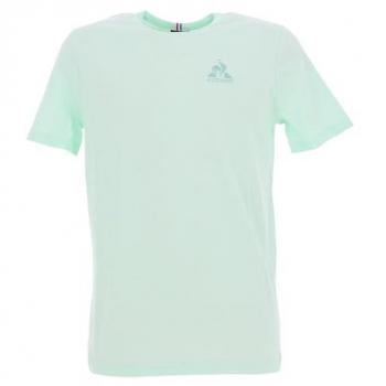 Camiseta de hombre Le Coq Sportif Monochrome N°3 de manga corta color aguamarina