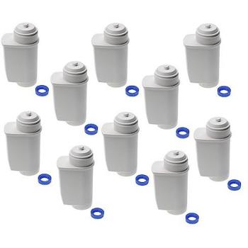 Filtro de agua Vhbw 10x para máquinas de café Bosch TCZ70033 - Blanco