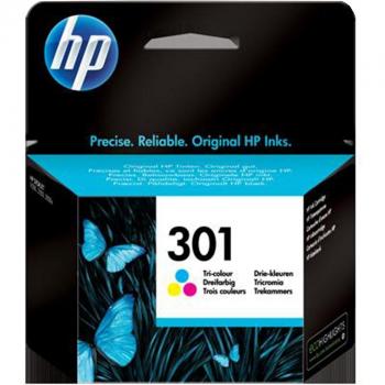 Cartucho de Tinta Original HP 301 Tricolor (CH562EE)