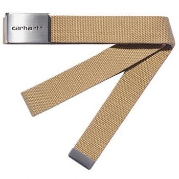 Carhartt Dusty Brown Clip Belt for Men - One Size