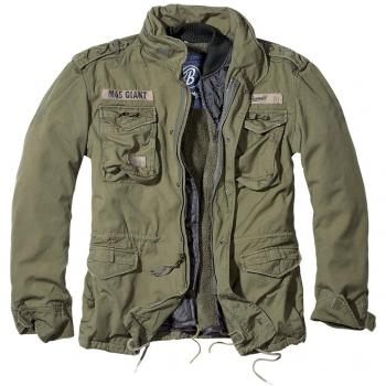Brandit M65 Giant Winter Jacket for Men - Olive - Sizes S to 7XL