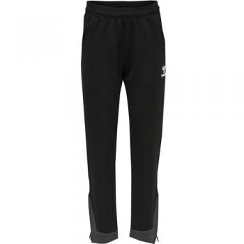 Hummel Pantalones Lead Poly para niños, material poliéster, diseño deportivo, ajuste cómodo, elasticidad en la cintura, tecnología de secado rápido