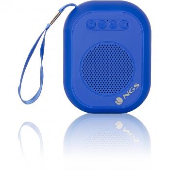 NGS Wireless Bluetooth Speaker - Roller Dice Blue 3W