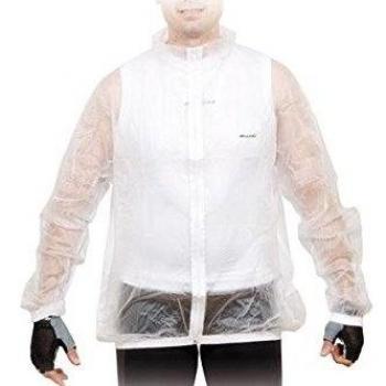 Massi 38096 - Impermeable Unisex, Color Transparente, Talla S