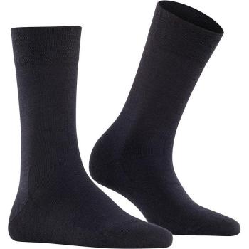 Falke Sensitive Berlin Women's Merino Wool Comfort Socks - Dark Navy, Size 35-38
