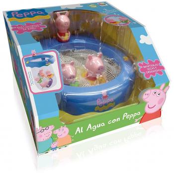 IMC Toys Peppa Pig Al Agua con 2 Figuras Incluidas