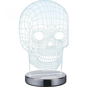 Lámpara de Mesa LED Skull Regulable 1x7W 400lm con Luz Ajustable (3000K, 4000K, 6500K)