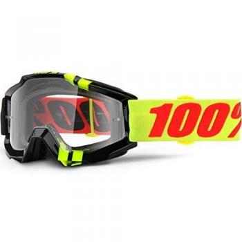 Inconnu 100% Accuri Zerbo máscara de Bicicleta de montaña Unisex, Amarillo