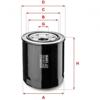 Filtro de aceite SOFIMA S 3248 DR, compatible con diversas marcas y modelos de vehículos, diseñado para proporcionar una filtración eficiente del aceite del motor, fabricado con materiales de alta calidad para garantizar durabilidad y rendimiento ópti
