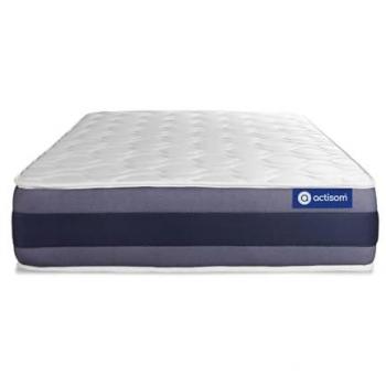 Colchón Actiflex Morpho 80x220cm - Espesor: 24cm - Muelles ensacados y Memory Foam - Equilibrado - 5 Zonas de Confort