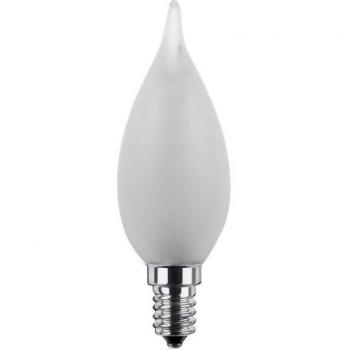 Segula 50655 - Bombilla con forma de llama, cristal mate opaco