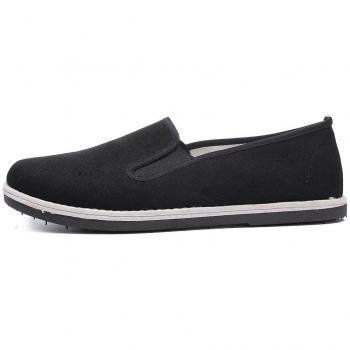 KIKIGOAL Suela de Goma China Tradicional Viejo Beijing Zapatos Unisex de los Zapatos de Artes Marciales Kung Fu Tai Chi