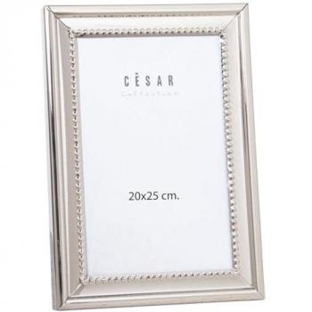 Marco de Fotos Alexandra House Living Plateado Metal 22 x 27 x 1 cm