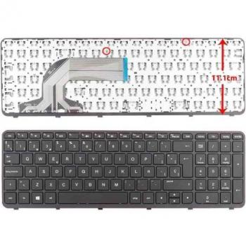 Teclado para Laptop Hp 350 G1 355 G2 Negro