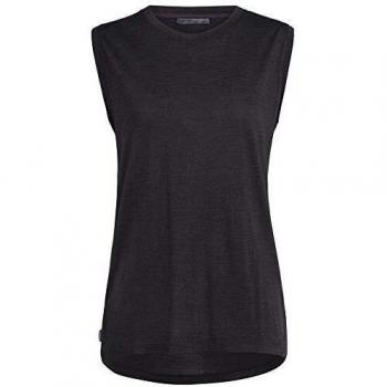 Icebreaker Nature Dye Drayden Camiseta sin mangas, color negro