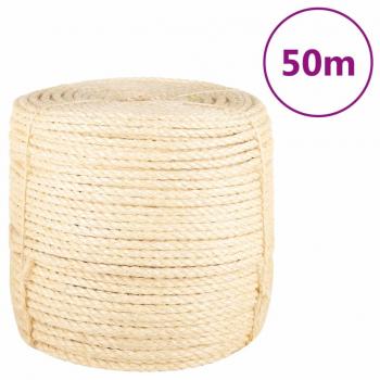 Cuerda de sisal 100% 8 mm 50 m