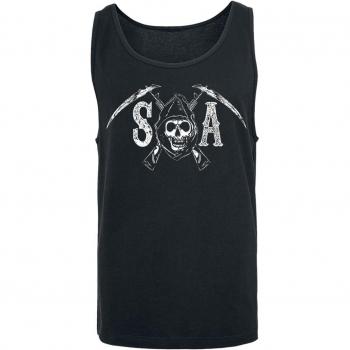 Sons of Anarchy Logo Camiseta Tirantes Negro S