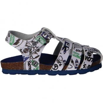 Sandalias KICKERS para Niña y Niño, modelo SUMMERTAN 3, color Blanco Street, Talla 24 EU